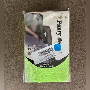 Neon Fishnet Panty Hose